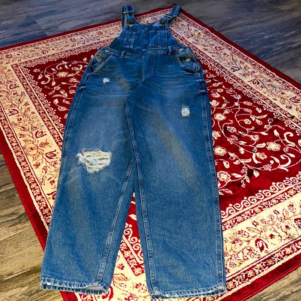 & Denim overall jeans brand new